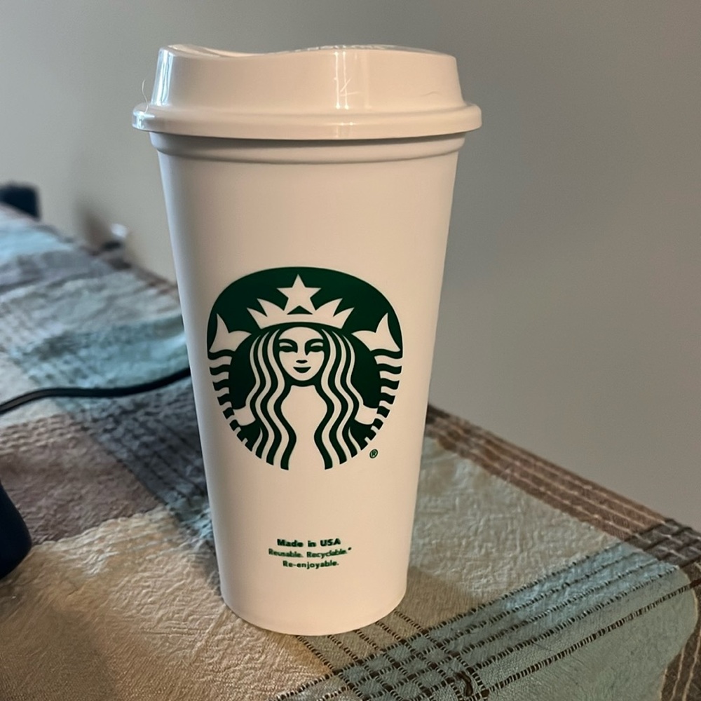 Starbucks reusable hot cup